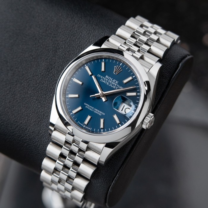 Rolex datejust smooth bezel